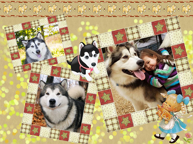 Clipart for pet collage