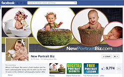 Example of a Facebook cover