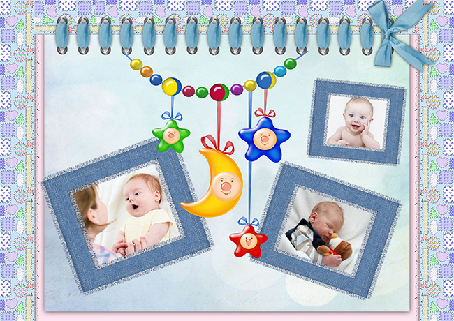 Scrapbooking Ideas for Baby Boy